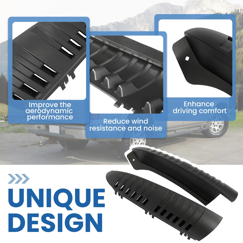 Paneles de moldura de pilar D trasero para Chevy Tahoe Suburban/GMC Yukon 2000-2006 Foto 4 de 4