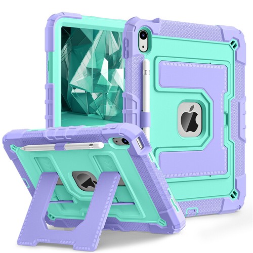 For iPad 11th 10th Gen 2025 A16 Case Kids Friendly Shockproof Stand Cover Strap - Picture 20 of 104