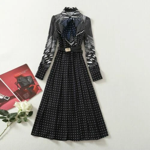 Blue Women's High Neck