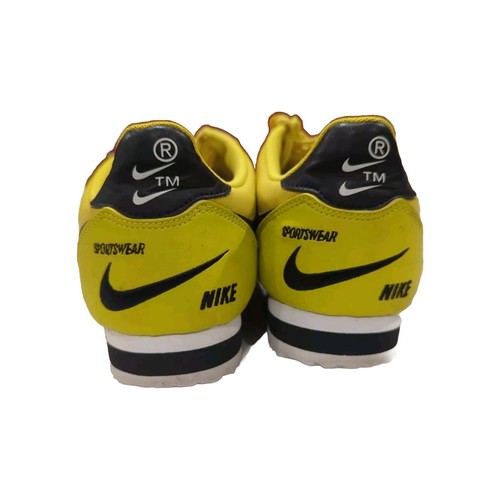 Nike Classic Cortez Premium Bright Citron Blazing Sun 807480-700 para hombre talla 10 - Imagen 3 de 11