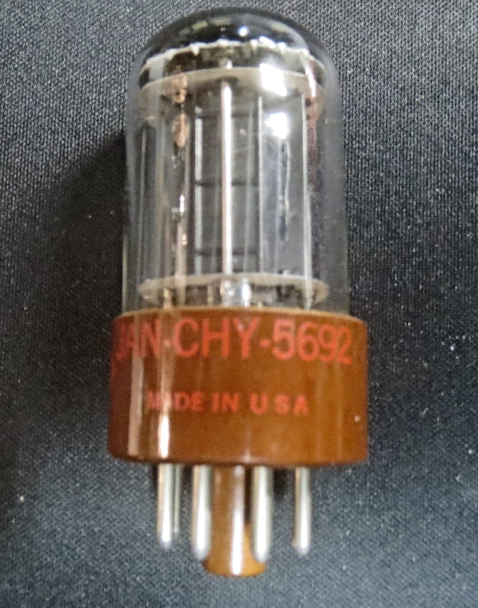 JAN-CHY-5692, CBS-HYTRON BRAND. HIGH QUALITY 6SN7 JAN-CHY-5692, CBS-HYTRON BRAND. HIGH QUALITY 6SN7