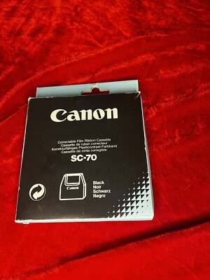 NOS Canon SC-70 Correctable Film Typewriter Ribbon Cassette - Main Image