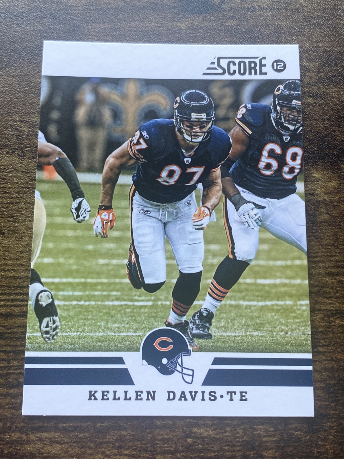 2012 Score Kellen Davis #67 Chicago Bears L5555*
