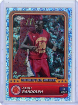 2024 Topps Chrome McDonalds All-American McFlurry Refractor Zach Randolph #49!