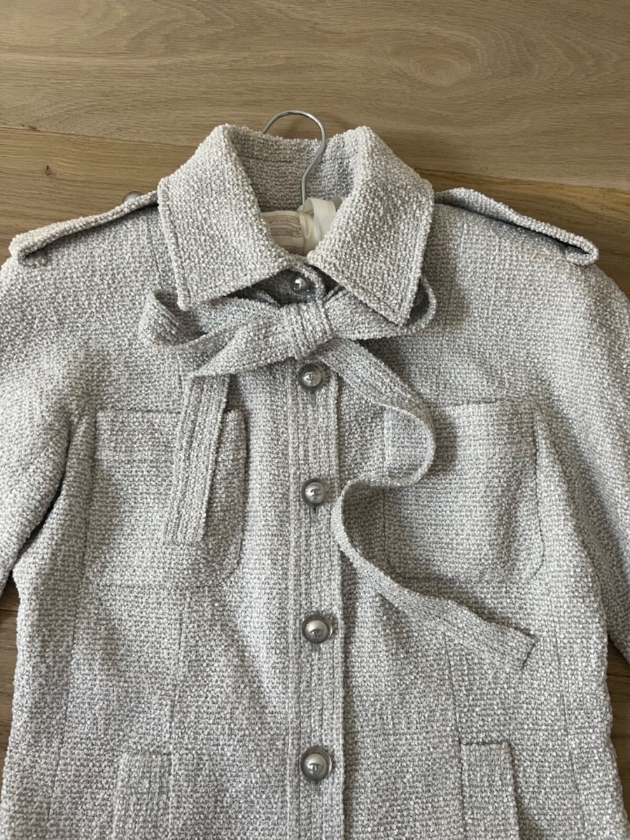 値下げ致しました☆CHANEL コート サイズ34 CHANEL シャネル 衣類 コート レディース34 ブラック/ネイビー
