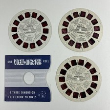 View-Master The Flintstones Pebbles  Bamm-Bamm B5201 B5202 B5203 3 Reels 1964