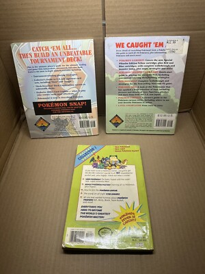 Pokemon Trading Card Game Player's Guide Trainers Guide Pokemon Handbook Lot Pokemon Trading Card Game Player's Guide Trainers Guide Pokemon Handbook Lot