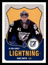 2010-11 O-Pee-Chee Retro #44 Mike Smith Tampa Bay Lightning