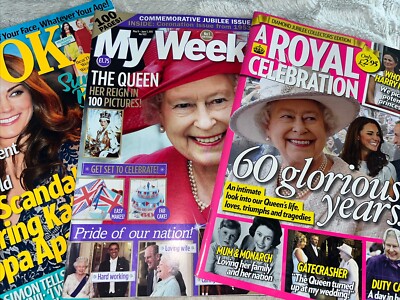 Look, My Weekly, A Royal Celebration Magazine Job lot of 3 from 2012 Vintage