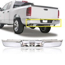 Fits Dodge 02-08 Ram 1500 03-09 Ram 2500 3500 Rear Step Bumper Chrome New