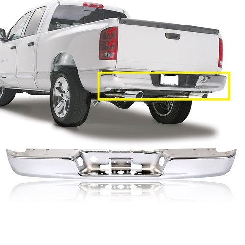 RAM 1500 FEY Diamondstep Rear Bumper; Black (94-01 RAM 1500 w/o