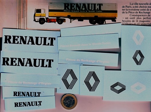 Décalcomanies / Autocollants Pour Modèle Réduit Dinky Vorax à L'échelle 1/43 - Occasion
