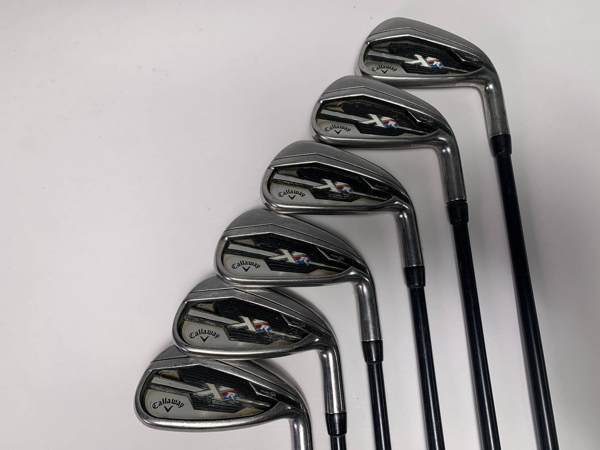 Callaway XR Iron Set 4-9 Project X San Diego 4.5 55g Senior  