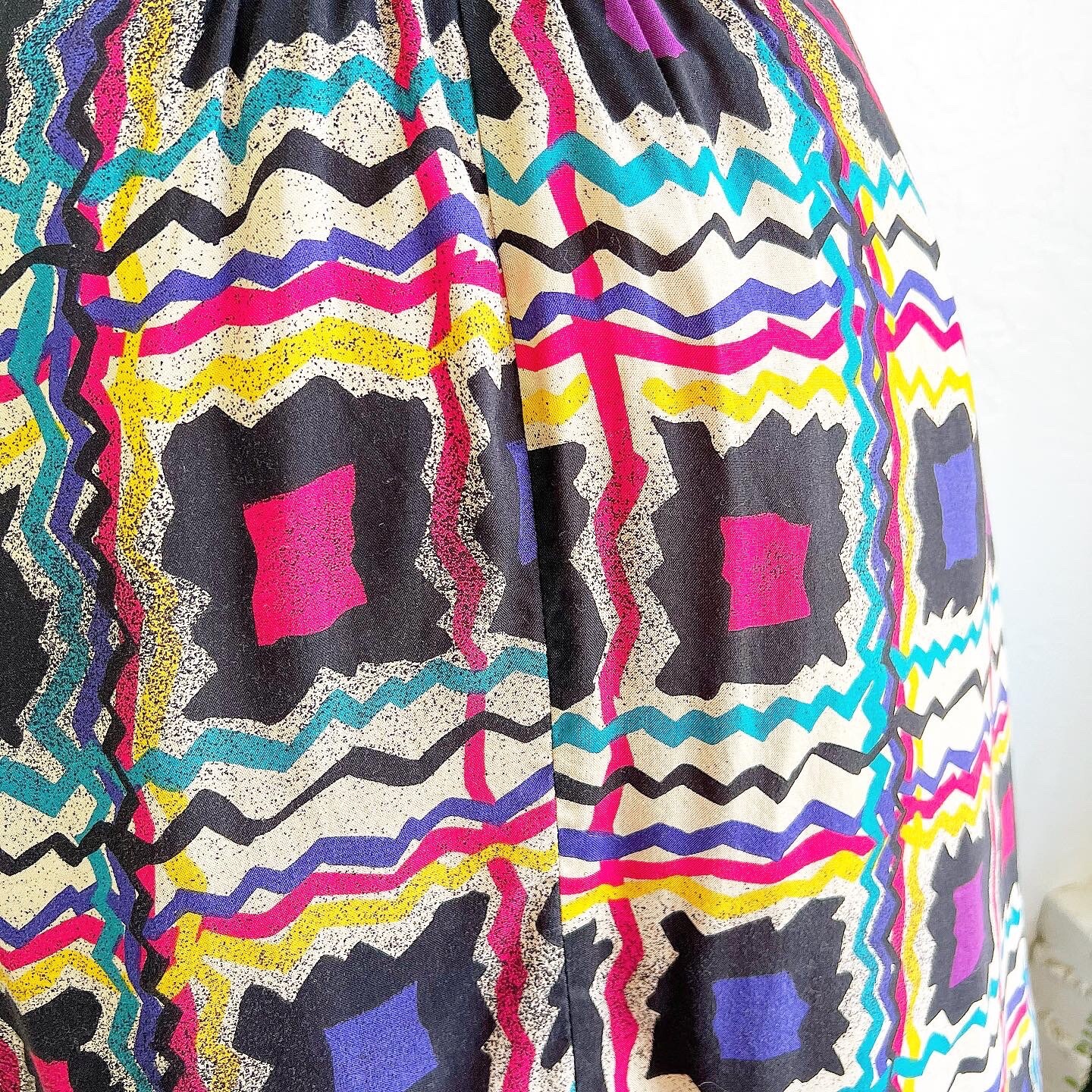 JAPANESE RAYON 80’s 80s Does 50’s 50s Vintage Confett… Gem