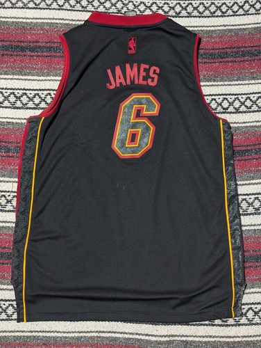LeBron James Limited Edition NBA Miami Heat Gray Camo Jersey Youth XL - 第 8/8 張圖片