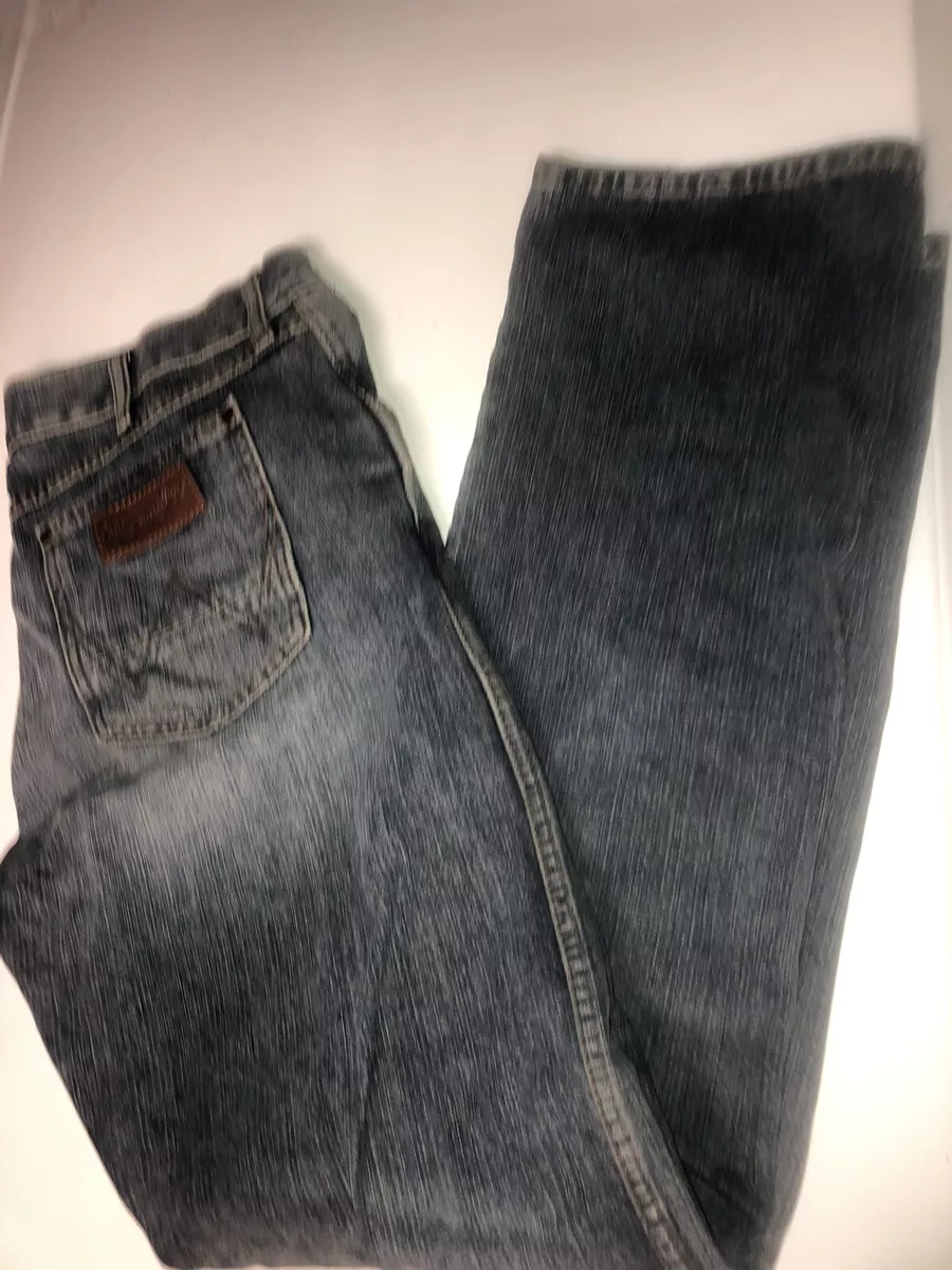 Wrangler Retro Slim Straight Western Jeans Mens 34x33 88MWZDK