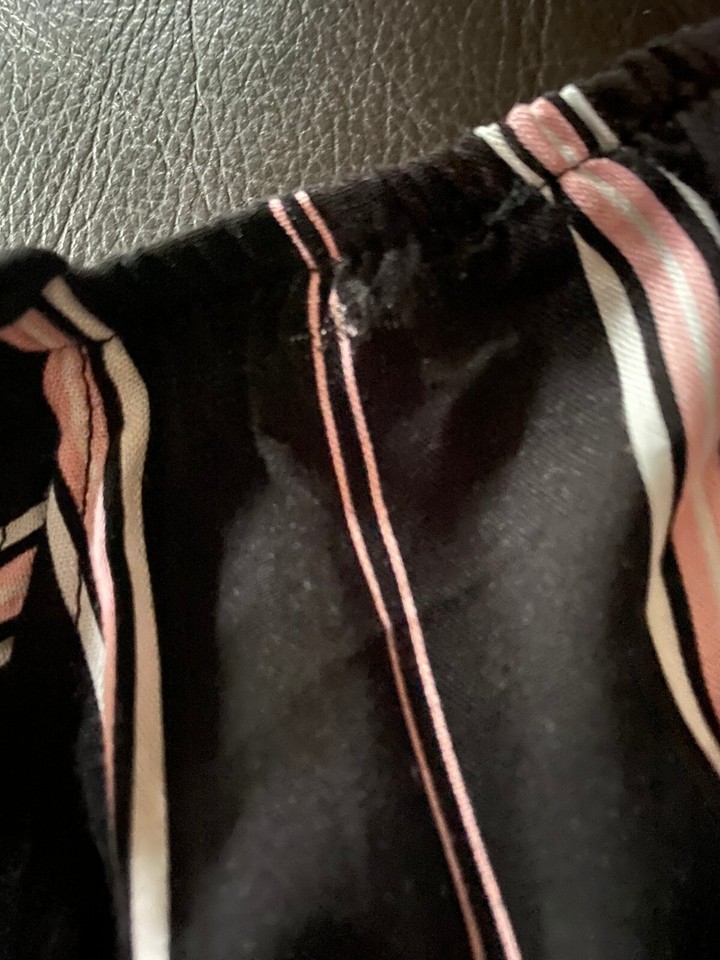 stripe holiday jumpsuit size 12 bnwt eBay