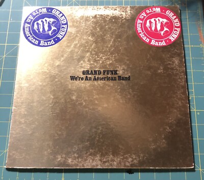 GRAND FUNK WE'RE AN AMERICAN BAND GATEFOLD VINYL CAPITOL LP SMAS 11207 VG+