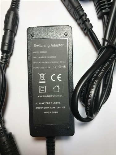 UK Plug 20V AC-DC Adaptor Power Supply for BOSE Soundlink Air Digital 410633 - Picture 2 of 5