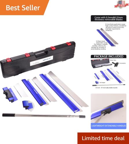 Versatile 3-Blade Set with Extruded Aluminum Construction - Long-Lasting Quality