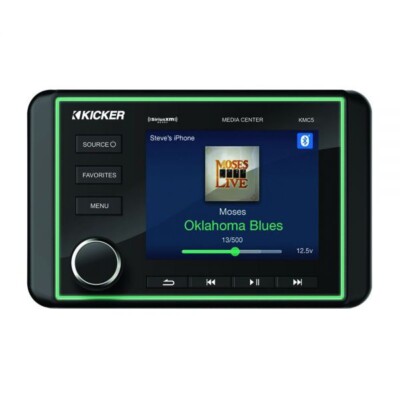 Kicker Marine Source Unit KMC5 6 Channel Dual Zone + AV Input Boat Rib Yacht