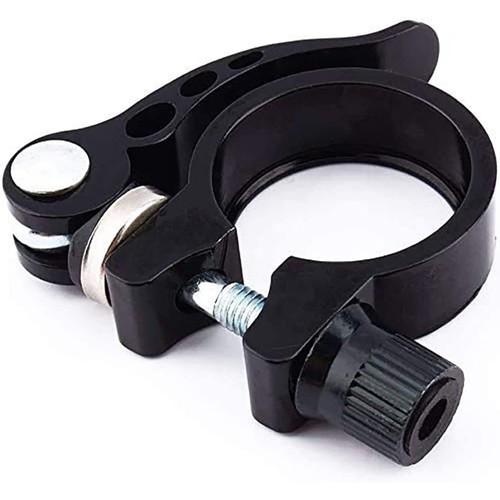 BIKE SEAT POST CLAMP 28.6MM 31.8 34.9MM QUICK RELEASE ALLOY FIXTURE BICYCLE MTB - Picture 18 of 29