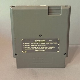 Vintage Nintendo Video Game NES Cartridge Japan 1988 Karnov Data East Fireball