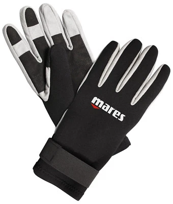 Mares Pure Instinct Amara 1.5mm BK/WH Five Finger Gloves All Sizes