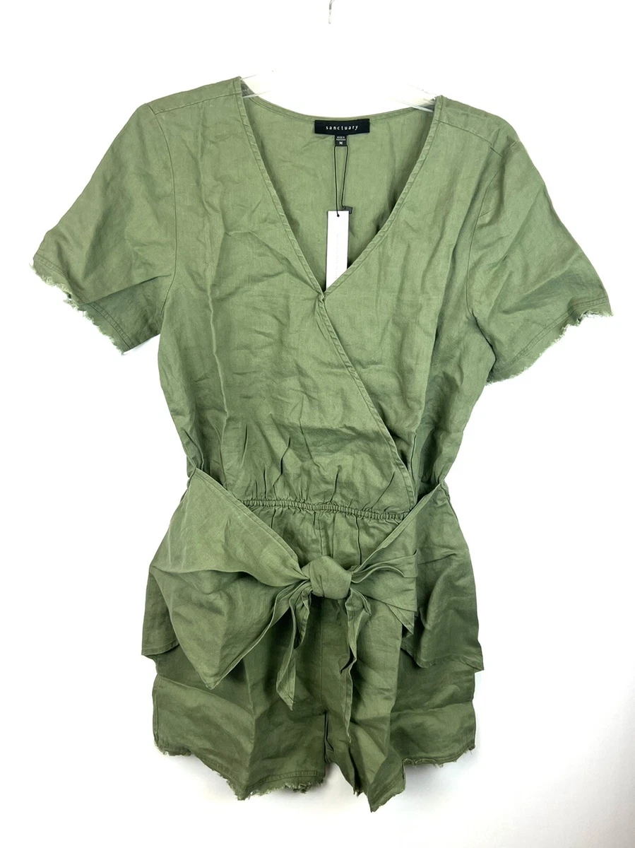 Sanctuary 2025 linen romper