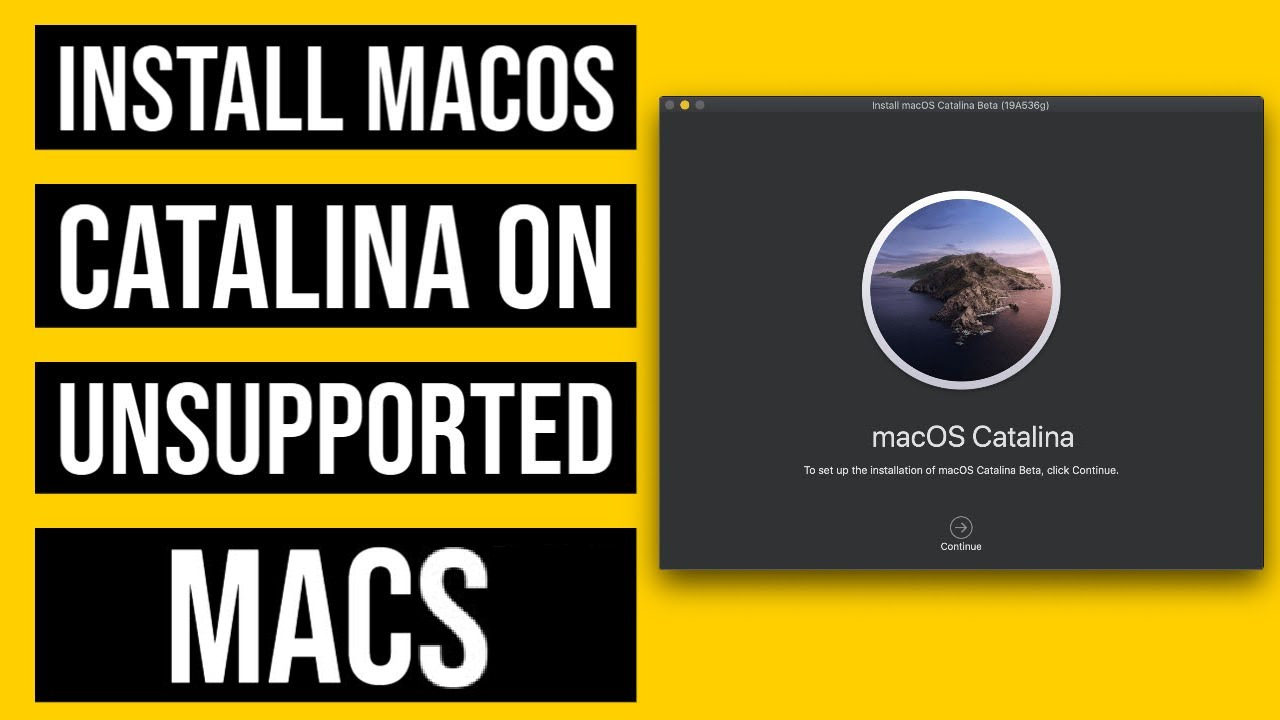 Upgrade Update your 2008+ old unsupported Mac To MacOS Catalina Latest Version !