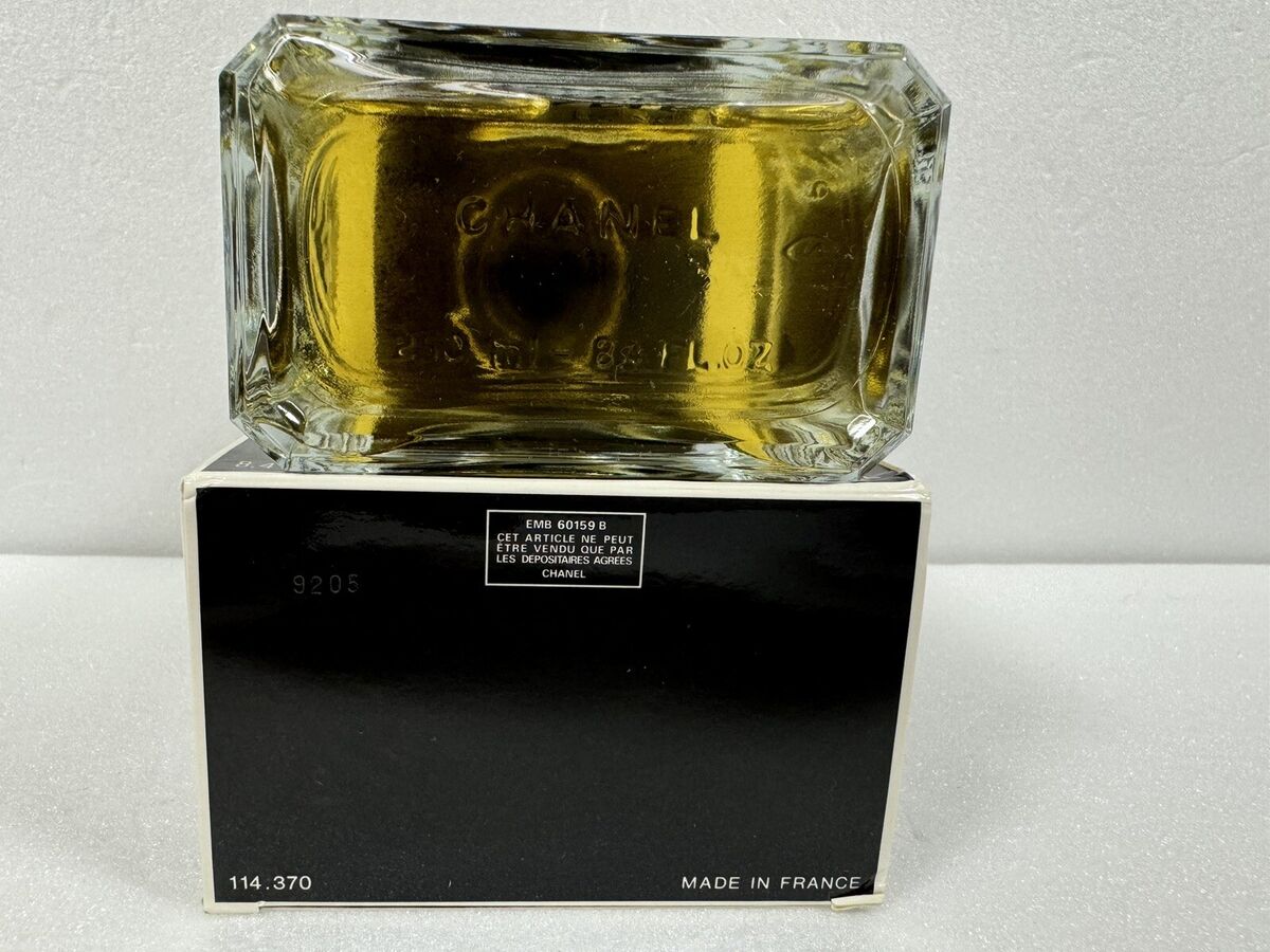CHANEL EGOISTE EDT 250ml 8.4fl oz Splash Vintage 1990 FULL CHANEL EGOISTE EDT 250ml 8.4fl oz Splash Vintage 1990 FULL