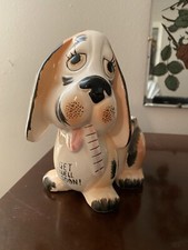 Nancy Pew Get Well Soon Basset Hound Planter