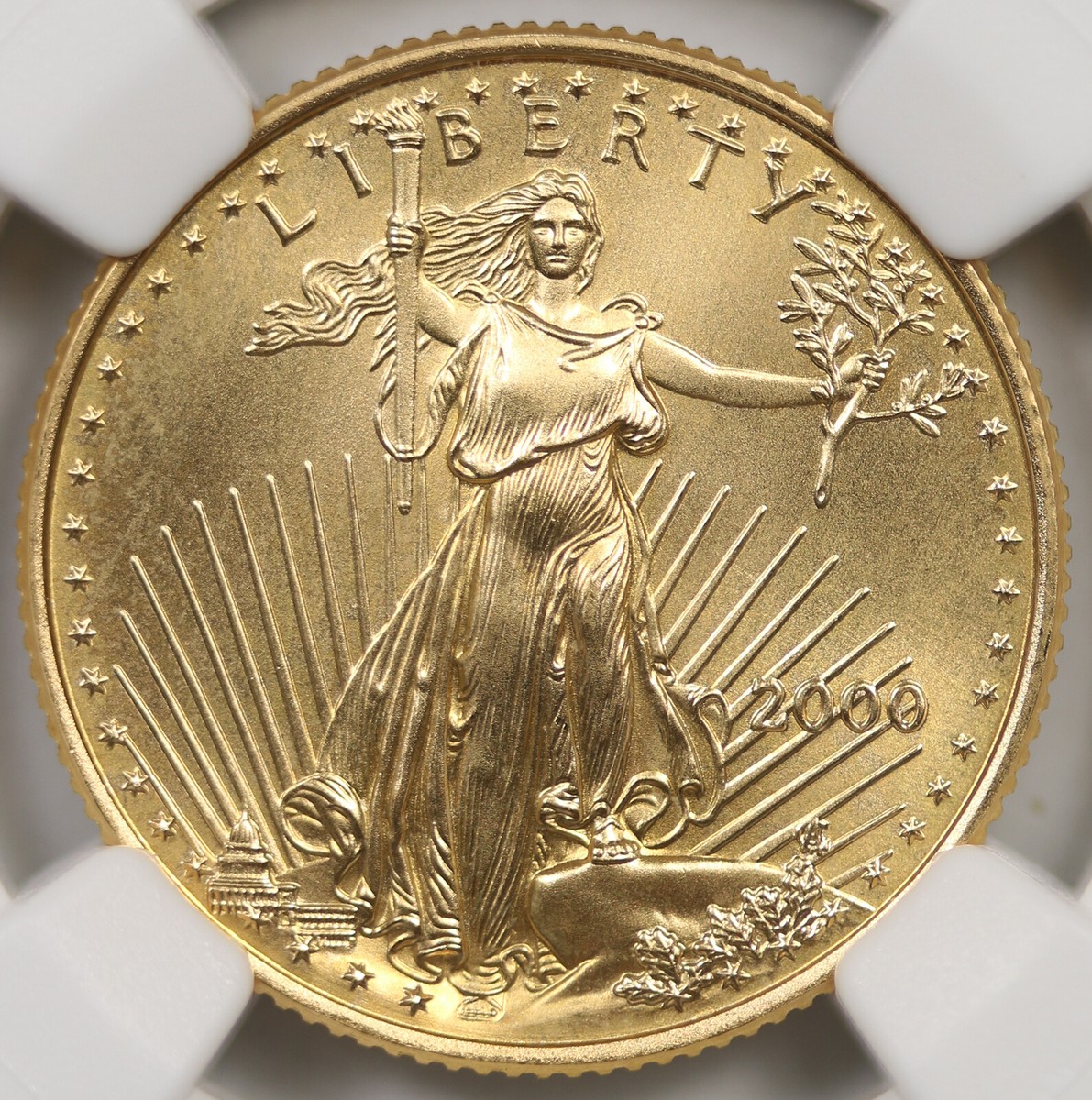 2000 American Gold Eagle $10 Quarter-Ounce 1/4 oz MS 69 NGC | eBay