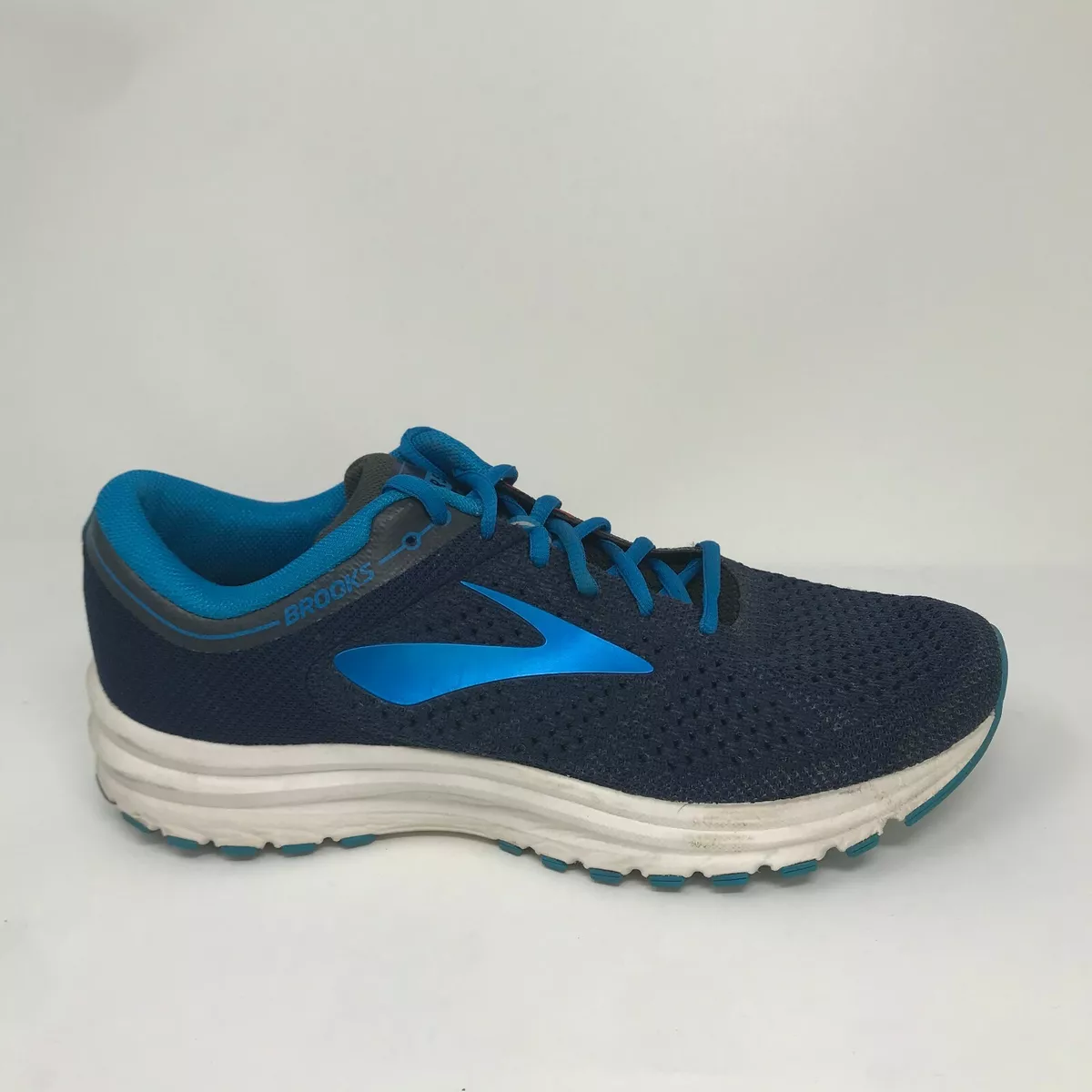 Brooks Men s Vapor 5 Running Training Athletic Shoes Blue White