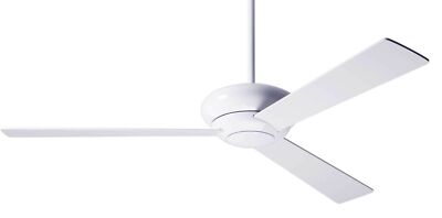 Modern Fan Company Altus Gloss White 42'' Ceiling Fan with Wall Control