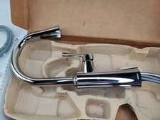 Moen S72608SRS High Arc Pulldown Kitchen Faucet - Chrome - Etch - New