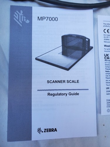 New Open Box Zebra MP7001-LPSLC00US Barcode Scanner Scale 1D/2D Imager, Free SH - Photo 9/12