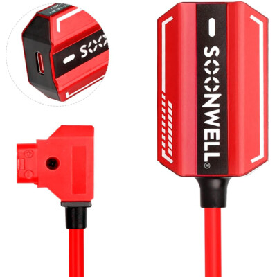 SOONWELL PD100 100W Battery Charger Bi-Directional USB PD Type-C Quick Charger
