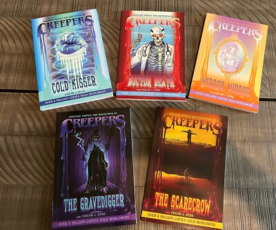 Strange Things Are Happening In Creepers  Book Lot Of 5 ,Books 6-10 Edgar J Hyde