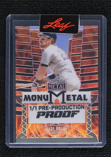 2024 Leaf Metal - Wade Boggs #MM-WB1