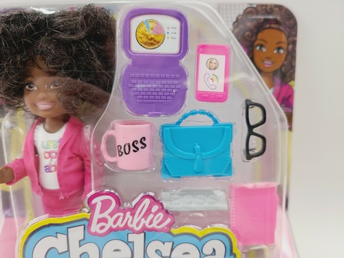 Barbie Chelsea Can Be... Business Woman African American Toy Doll & Accessories - Picture 4 of 6