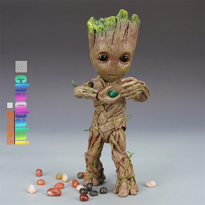 Figura de acción Guardianes de la Galaxia Groot Baby Groot HT 1:1 modelo caja de juguetes NUEVO Foto 3 de 4
