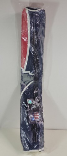 NEW ENGLAND PATRIOTS RED WHITE BLUE INSULATED 6 CAN SHAFT SHOULDER STRAP NEW - Picture 2 of 2