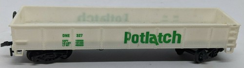 LIFE-LIKE HO: POTLATCH DNE #327 WHITE Gondola VINTAGE - Picture 2 of 11