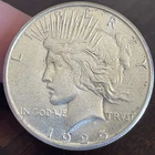 1925 S Peace Silver Dollar ~ 90% Silver $1 ~ Estate Sale Coin