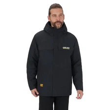 Can-Am Utility Jacket Fleece Lining DWR Finish Weatherproof Insulated Black