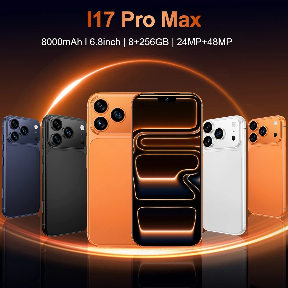 i17 Pro max Smartphone 6.8