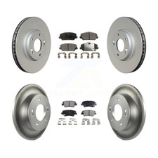 Transit Auto KGF-100945 Brake Disc and Pad Kit Front & Rear for Kia Forte5 Forte