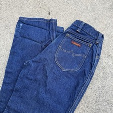 Vintage 80s 90s Women s Wrangler Denim Jeans Junior 13 Cowboy Style Made In USA
