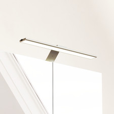 Croydex Cabinet Overhead Light LED Display Vanity, Rechargeable 40cm (White)